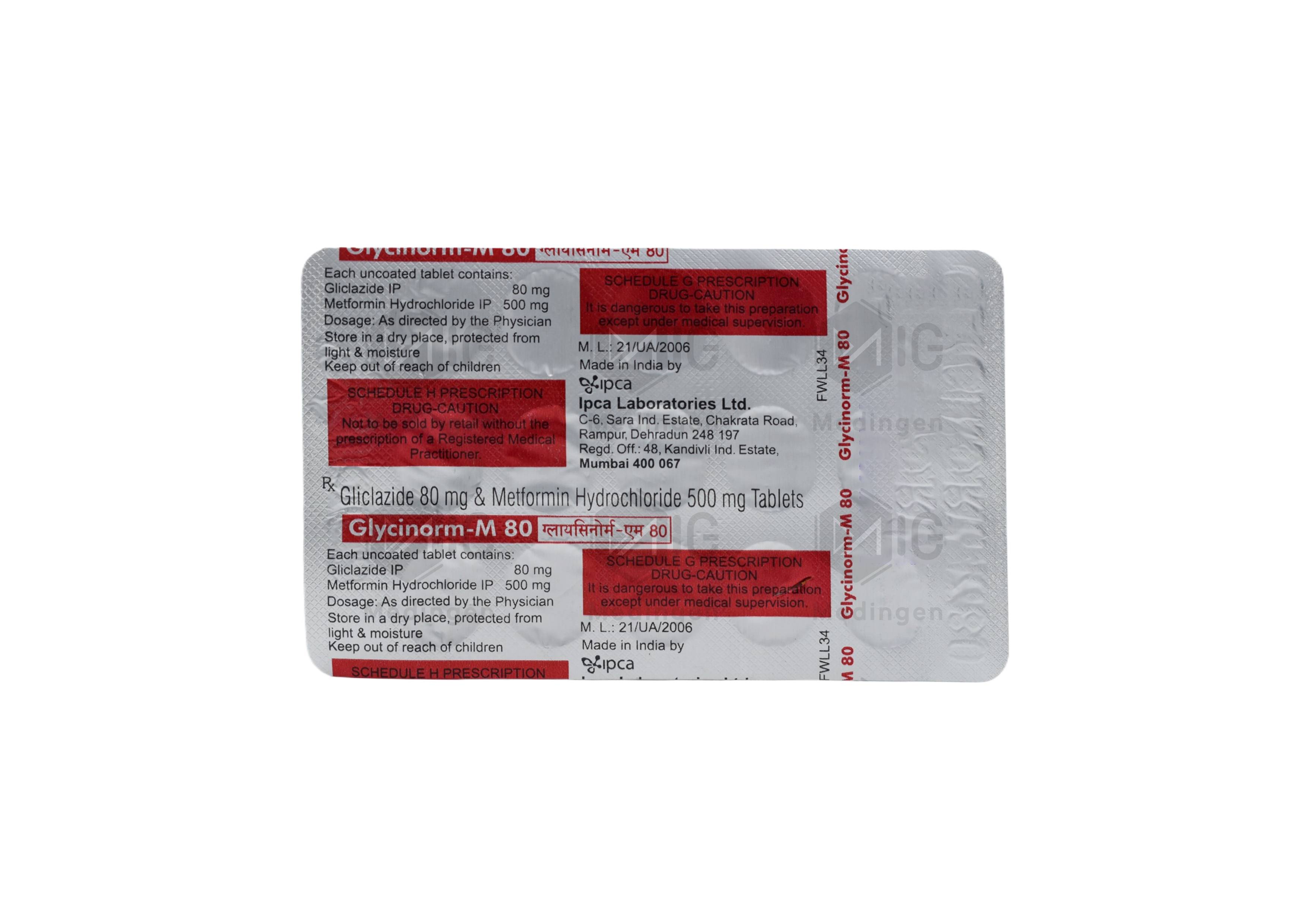 GLYCINORM M 80
